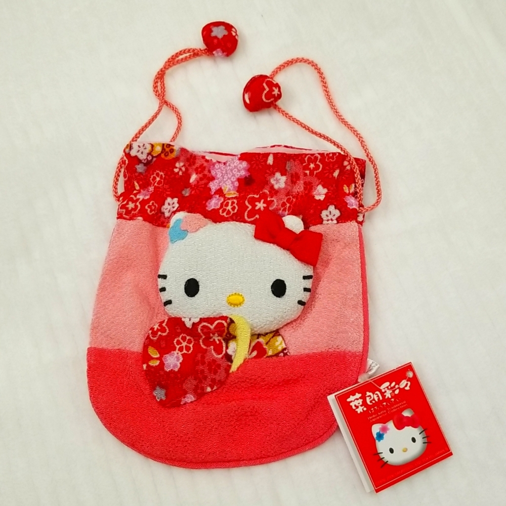 Hello Kitty Drawstring Bag